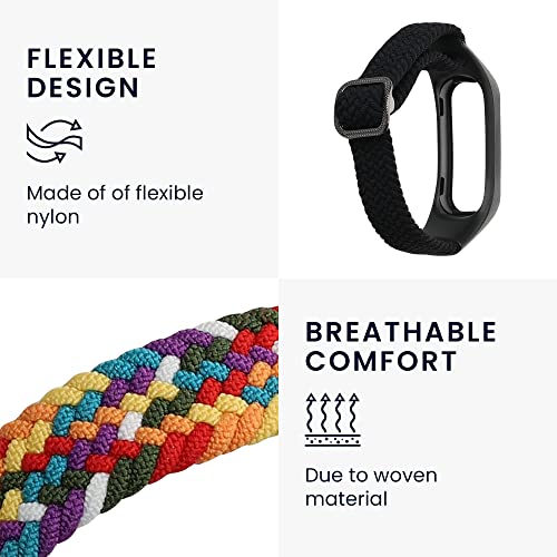 Kwmobile 2x Cinturino Nylon Compatibile con Oppo