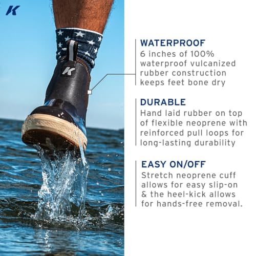 Korkers Women's Neo Flex Ankle Boot Rain Shoe3