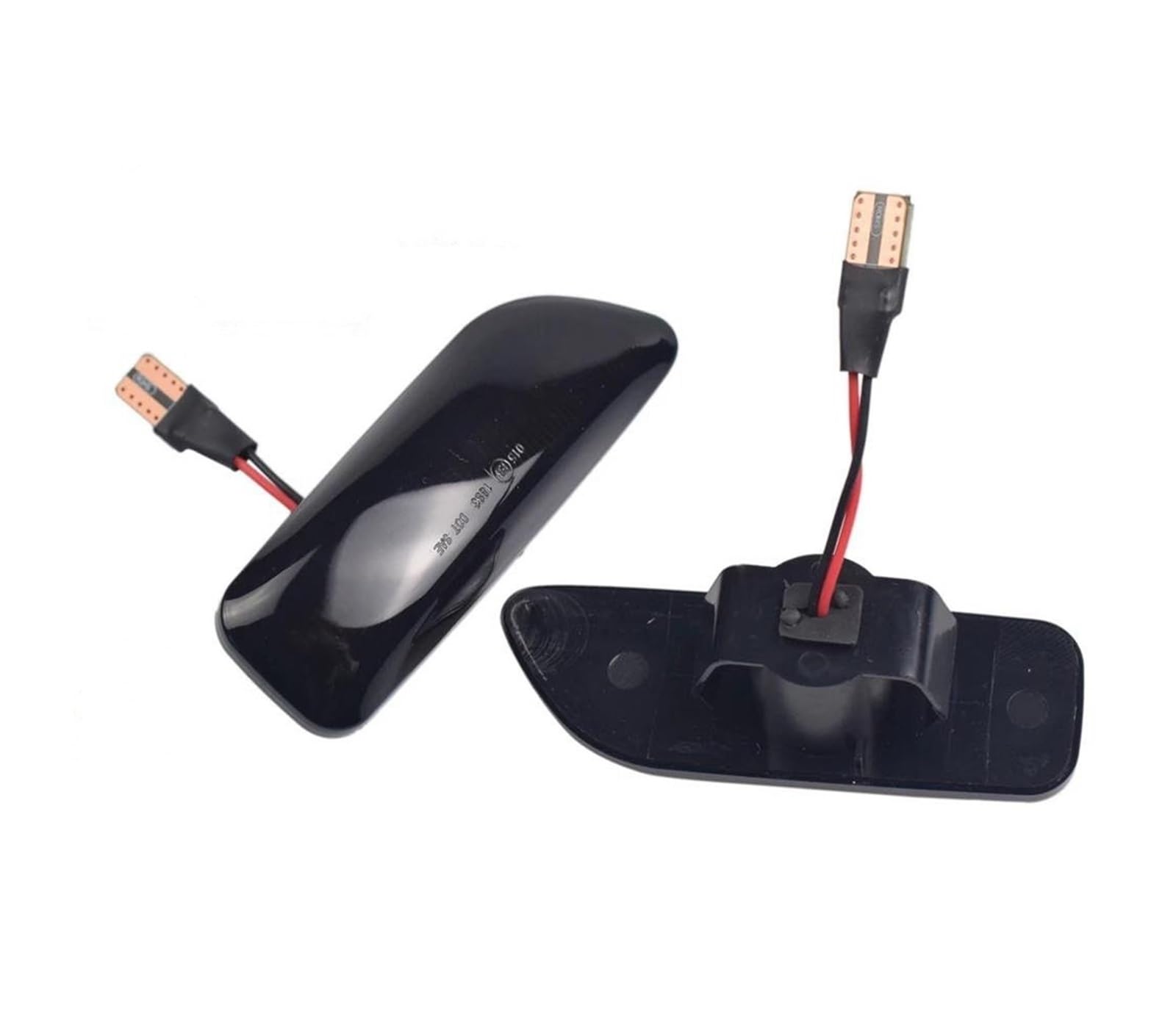 Generico Luci Segnalazione Per Volvo XC90 S80 XC70 V70 S60 2001 2002 2003 2004 2005-2009 Per Indicatori Direzione Dinamici Laterali Per Super Luminosi(Dynamic Smoked Black)