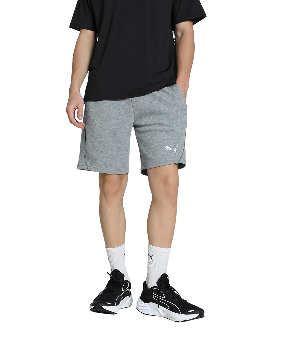 PUMA teamFINAL Casuals Shorts, Grey, L