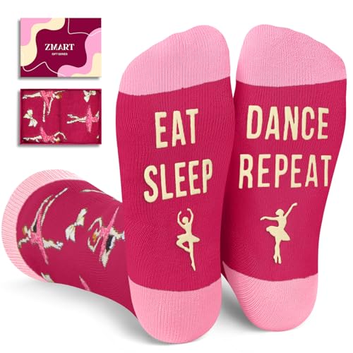 Zmart Ballet Socks For Dancers Women - Dancer Gifts, Ballerina Gifts For Dance Teacher