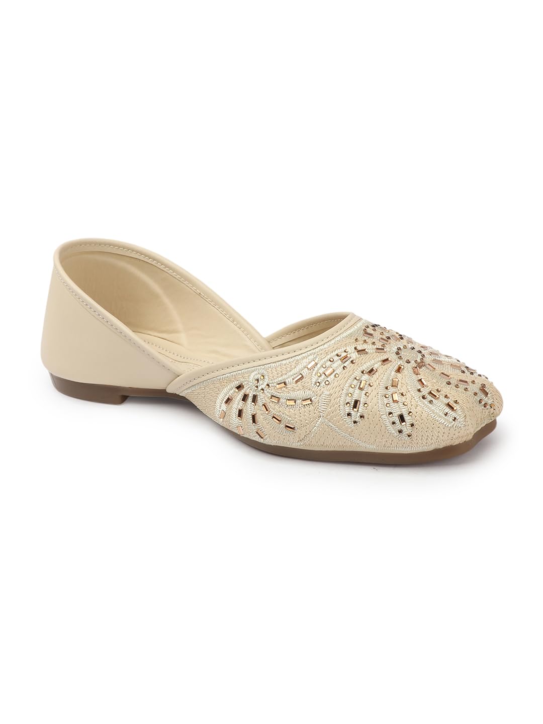 sneakersvilla Women Stylish Flat Mojarie for Casual Wear, Comfort Jutti & Bellies for Girls-picture-13