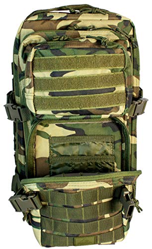 Image of Red Rock Outdoor Gear Assault Pack (Medium, Woodland Camouflage)