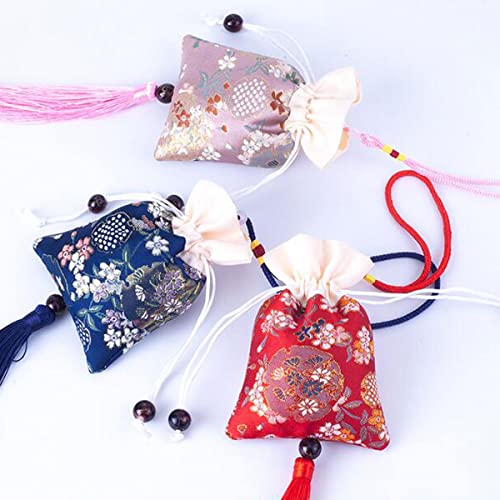 Kicwitgoo Bolsa con Cordón 10 Piezas Seda Brocada China miniatura 5