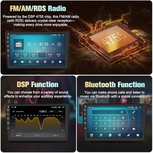 Radio para Jeep Wrangler 2007-2018 con pantalla de 10.1" miniatura 6