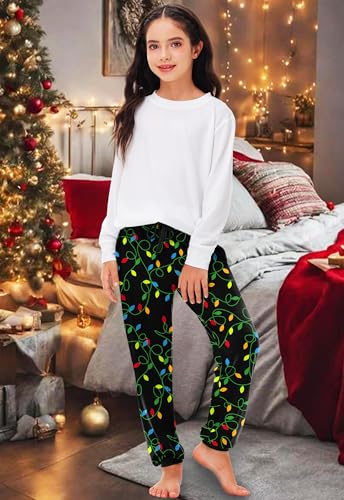 Image of Deerose 4th of July Pants American Flag Drawstring Sweatpants with Pockets 5-14 Years