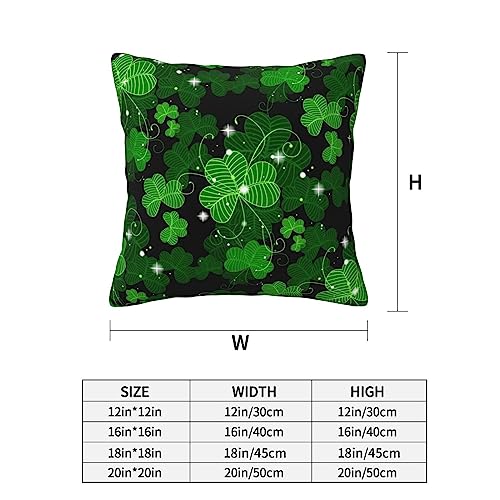 Housse de coussin de la Saint-Patrick BAFAFA 50x50 cm pour salon - 6