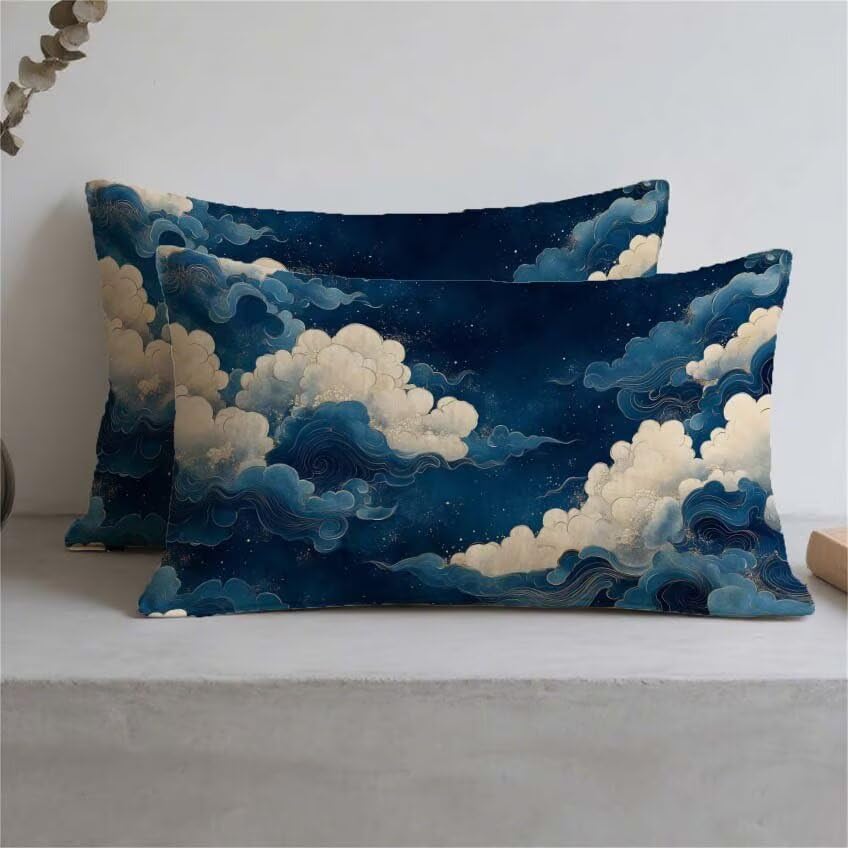 Housse de coussin extérieur turquoise 80x100 cm | Déco de jardin - 3