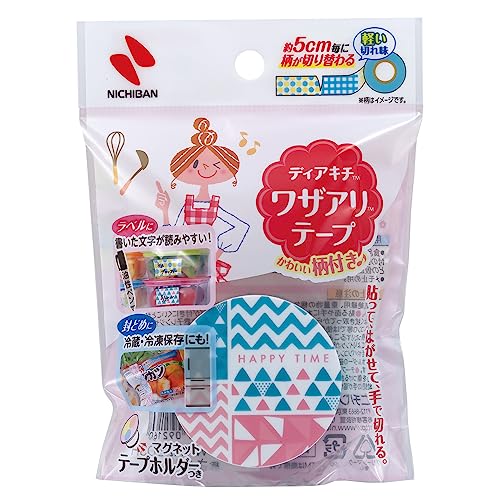 Amazon.co.jp: ニチバン ディアキチ ワザアリテープ 柄付き