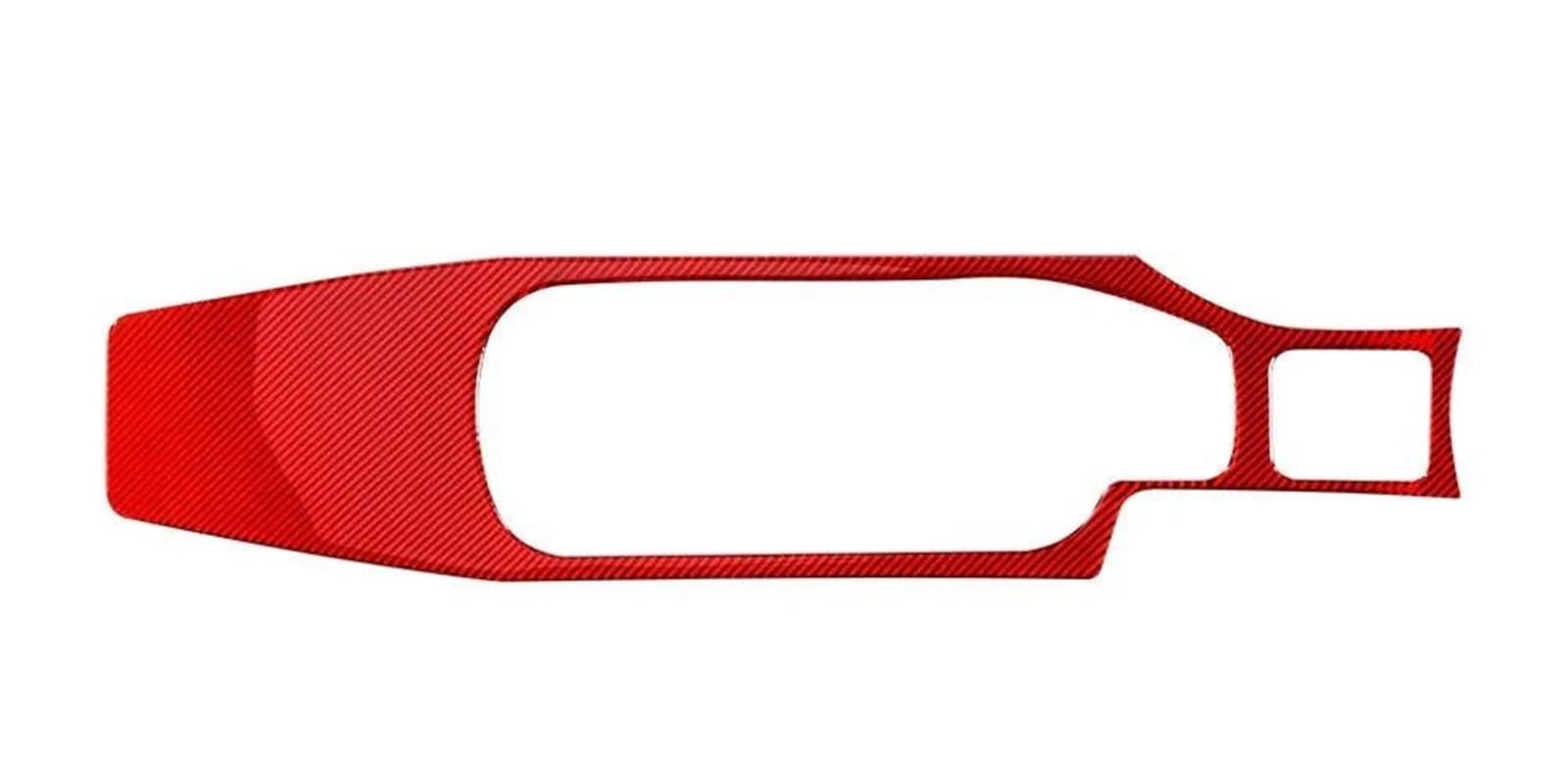 Pypfqumqgr Rhd Red Real Soft Carbon Fiber Sticker For Subaru For Brz 2016 2017 2018 2019 2020 Lhd Rhd Car Central Control Water Cup Trim(Rhd Red)
