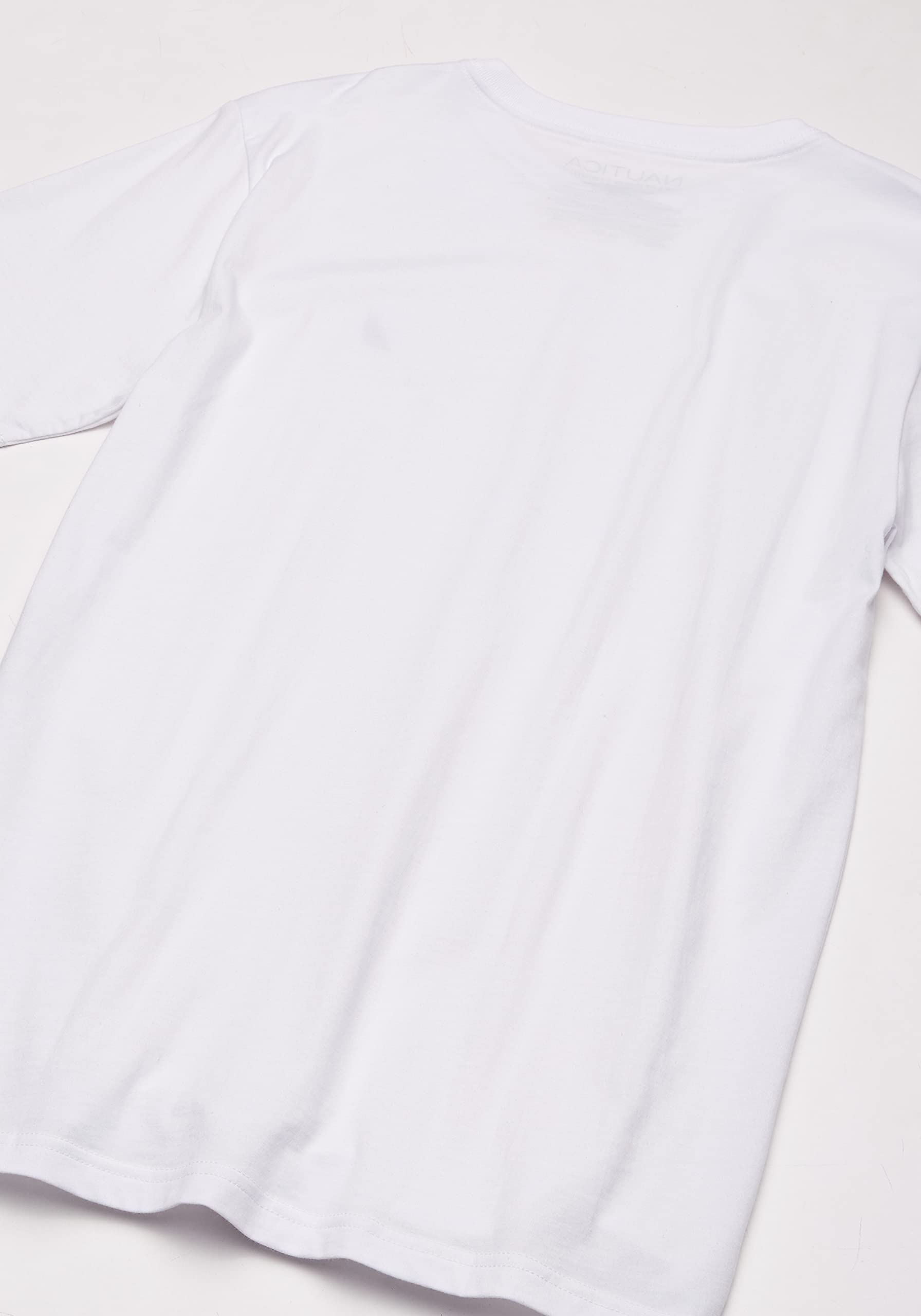 Nautica Boys' Short Sleeve Solid V-Neck T-Shirt — view 2