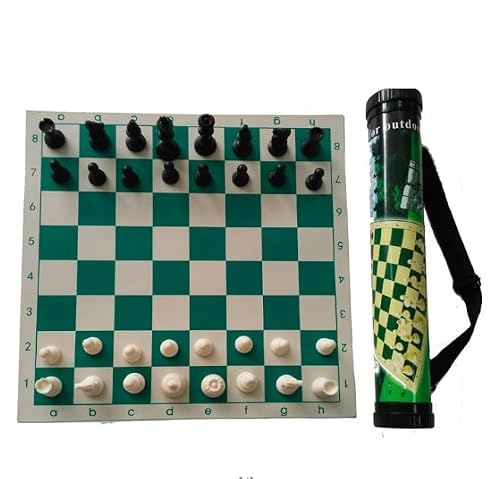 مجموعة شطرنج ChessRoll Go قابلة للفرد و الطى بتصميم عملي و أنيق مناسب لجميع الأعمار مثالية للنزهة و الرحلات