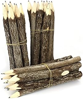 Thai Tree Branch Twig Pencil Bundle - Large Size - Black Only - Multipack of 3 Bundles