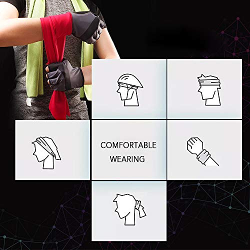 KKmoon Faixa de cabelo absorvente esportiva, umidade, faixa de cabelo de suor para correr, tênis, vô