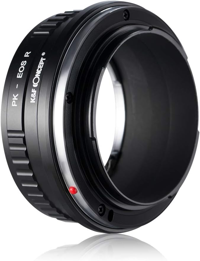 K&F Concept Lens Mount Adapter for Pentax PK Lens to Canon EOS R Camera Body