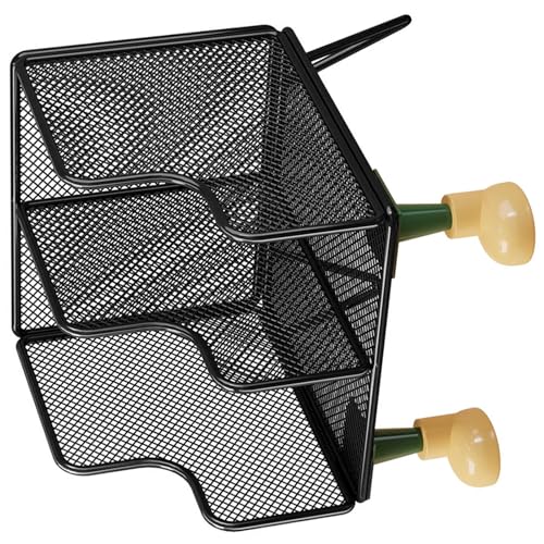 調節可能な階層型デスクトップブックラック 滑り止め足 安全なホームオフィススクールデスク組織 仕切り付き頑丈なブックエンド