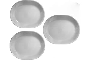Corelle Livingware 12-1/4-Inch Serving Platter (Pack of 3)