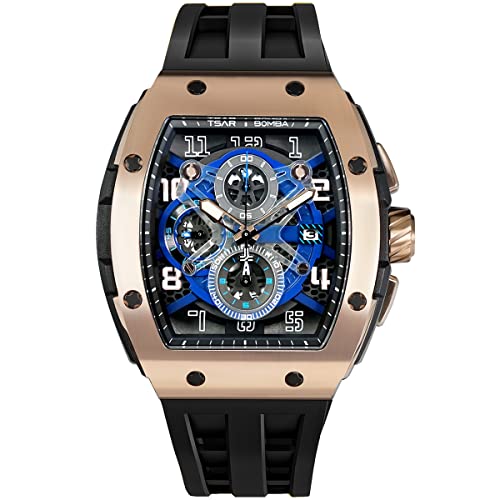 Image of TSAR BOMBA Mens Watch for Men Waterproof Men's Wrist Watches Gift for Men