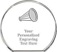 Vista 21 de Pisapapeles de círculo permanente, regalo de pisapapapeles de cristal corporativo grabado personalizado