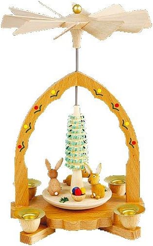 Easter Rabbits Pyramid Erzgebirge Germany