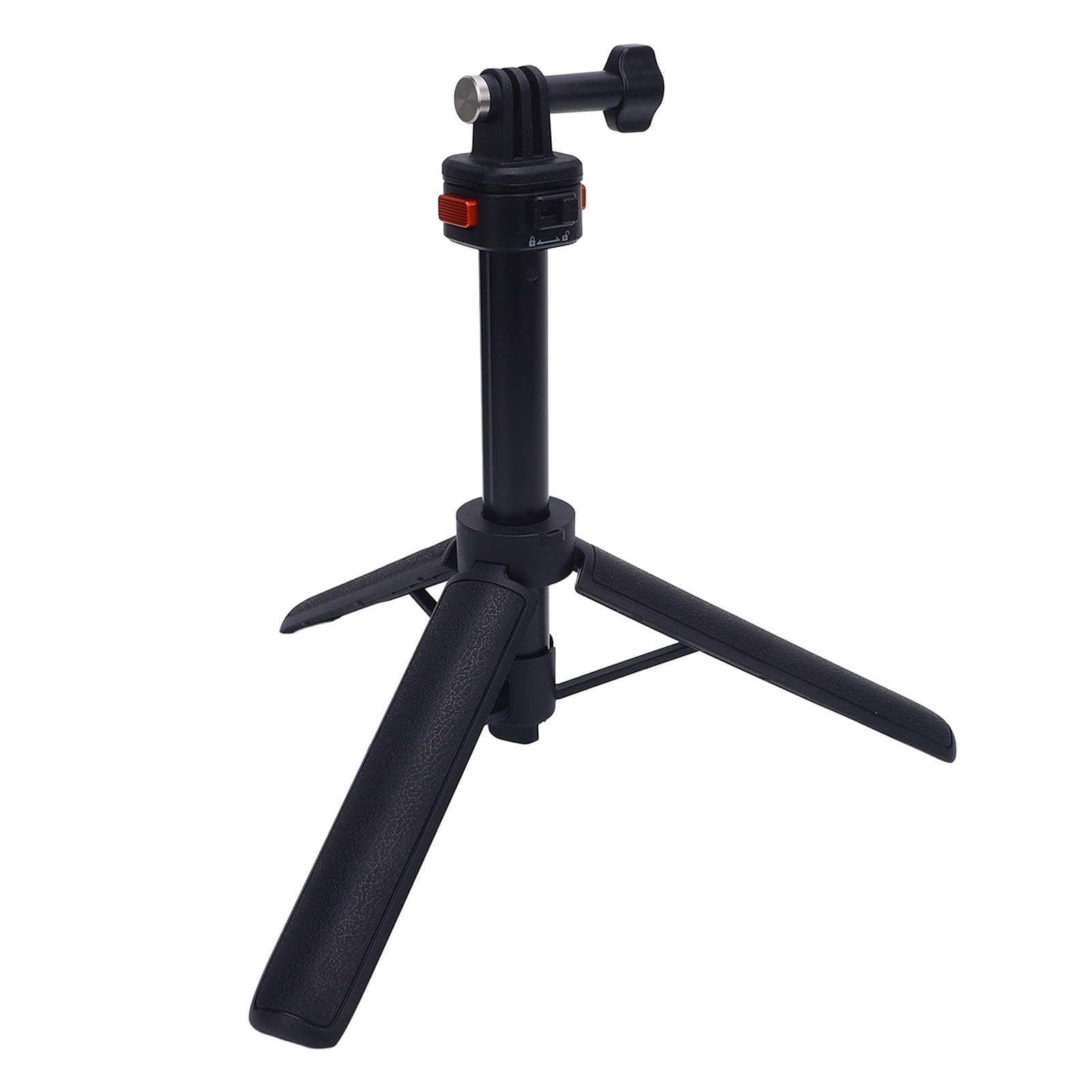 Cuifati Treppiede Estensibile Robusto Supporto Magnetico, Treppiede per Selfie in Lega di Alluminio con Doppia Serratura, Regolabile in Altezza, con Chiave di Apertura Rapida, per Smartphone Action