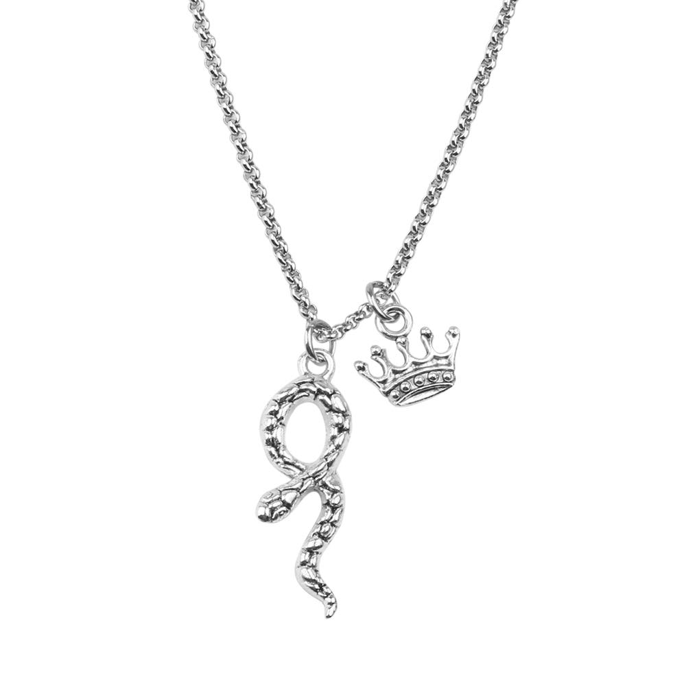 Detailed Riverdale Jughead Jones Necklace Southside Serpents Snake Charm Necklace