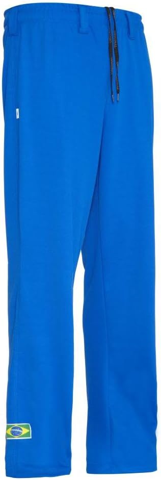 JL Sport Authentic Brazilian Capoeira Martial Arts Pants - Unisex (Blue)