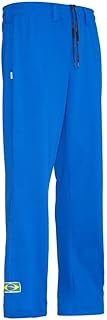 Authentic Brazilian Capoeira Martial Arts Pants - Unisex (Blue)