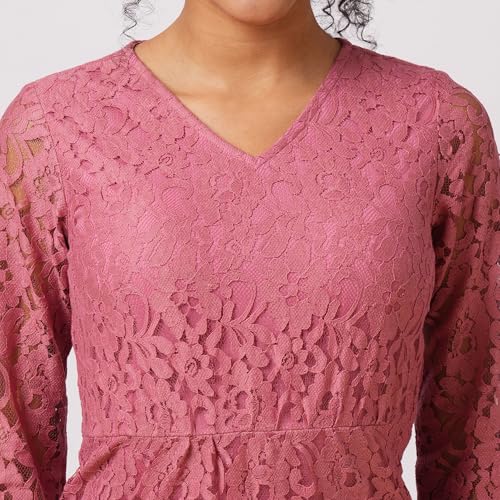 Image of Globus Women Dress (3640581001 Mauve S)