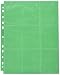 Produktbild Ultimate Guard 18-Pocket Pages Side-Loading Grün (50), UGD010486