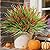 Artificial Fake Flowers Outdoor Plants for Summer Decoration,10 Bundles Faux Plastic Tall Monkey Grass Greenery UV Resistant Realistic Lavender for Home Planter Window Porch Garden-Red