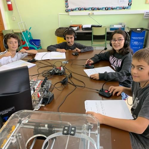 5B Ruben - Luke, David, Martina and Mark interviewing each other in English