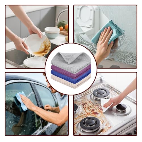 Toallas de secado para coche y hogar lavables de microfibra 5