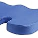 NCONCO Memory Foam Seat Cushion U-Shaped Coccyx Cushion for Office Car Seat Study Tailbone Pain Relief