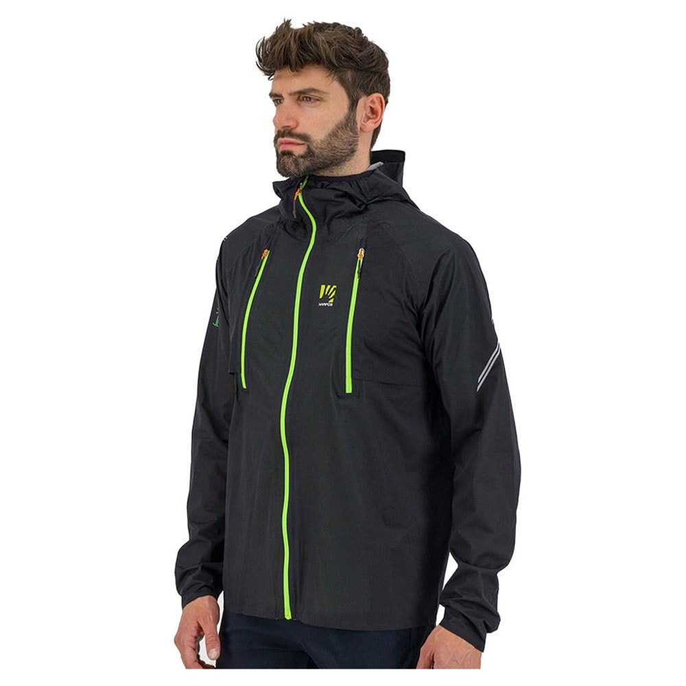 KARPOS LAVAREDO RAIN JKT czarny/zielony męski