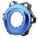 Bike Center Lock, Adattatore Center Lock 6 Bulloni Sede di conversione del rotore del Freno a Disco Centrale per Mountain Bike da Bicicletta(Nero Blu)