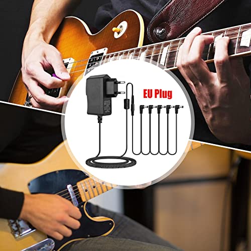 Niktule Bloc d’alimentation pour pédale de guitare – Pointe 9 V – Câble Daisy Chain négatif à 5 voies – Idéal pour les… - Les Beatles, Paul McCartney, John Lennon, RIngo Starr, George Harrison Niktule Bloc d'alimentation pour pédale de guitare - Pointe 9 V - Câble Daisy Chain négatif à 5 voies - Idéal pour les… – Image 4