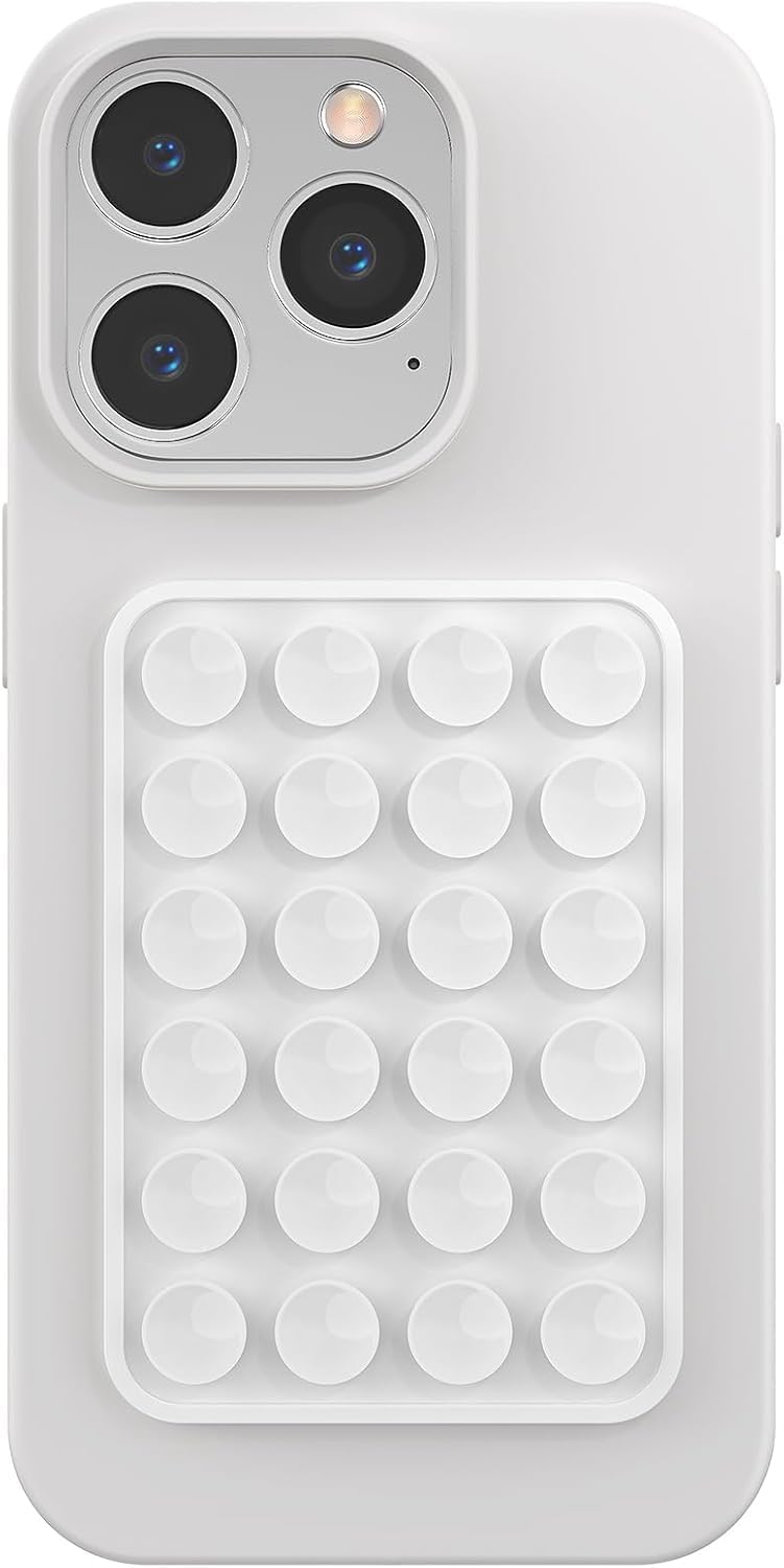 Silicone Phone Grip Pad with 24 Suction Cups, Soft Touch, Peel and Stick Adhesive-image-15
