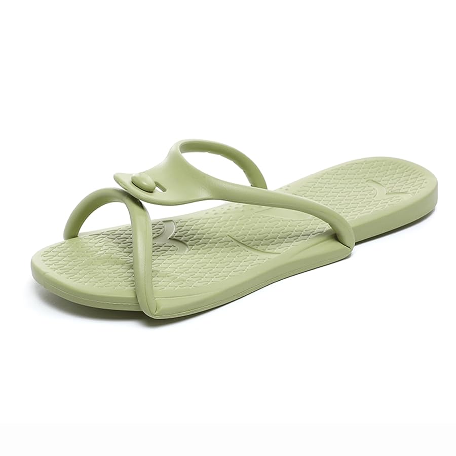 Quick-Dry Non-Slip Shower Slides For Women & Men - Indoor Outdoor Pool, Gym, Spa, Beach Sandals