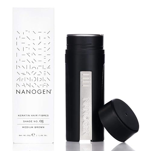 Nanogen Fibras capilares de queratina 106oz marrón medio disponible en Yaxa Colombia