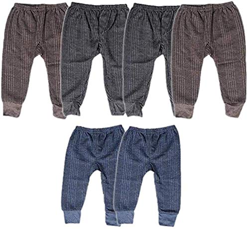 Zeki Boy|Girl's Thermal Pajami Pack of 6(3-6months) Multicolour