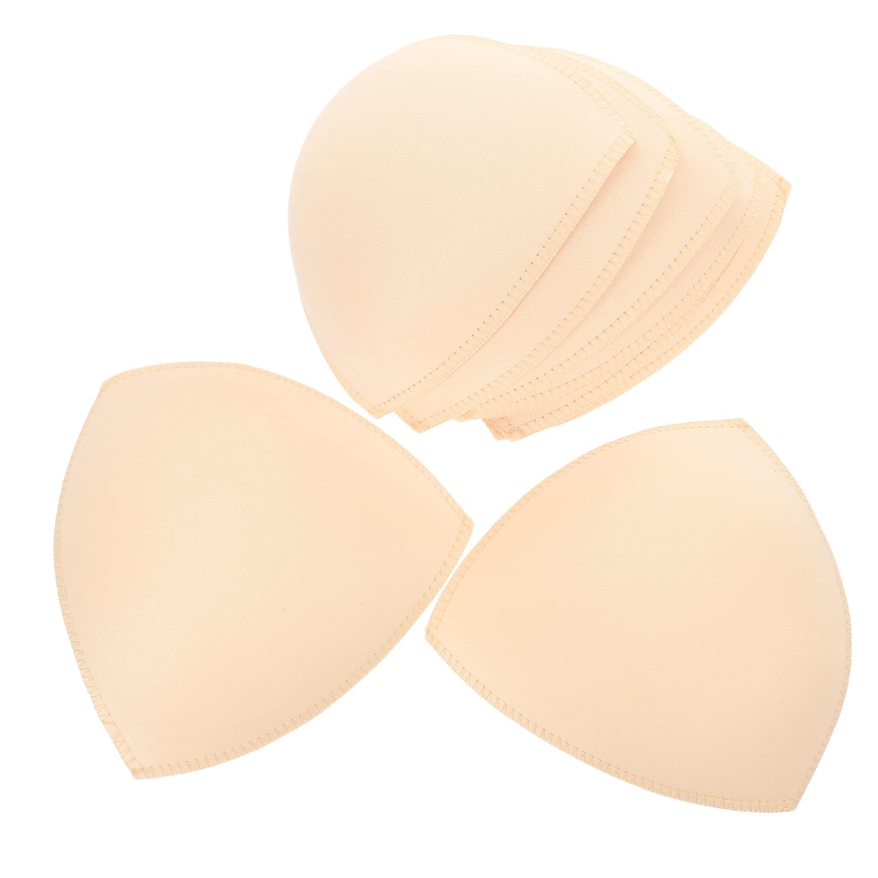 TOYANDONA 20 Pares Inserto De Almohadilla De Pecho Triangular Accesorios Sujetador Almohadillas Para Sujetador Deportivo Almohadilla De Copa De Sujetador Traje De Baño Esponja Perder Yoga