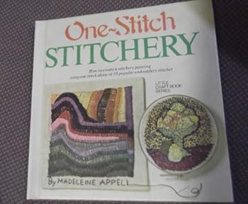 Hardcover One-stitch stitchery (Little craft book series) Book