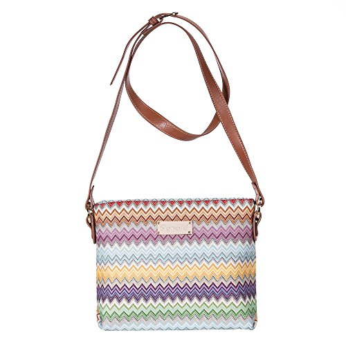 Image of Signare Tapestry Crossbody Bag Sling Shoulder Purse for Women