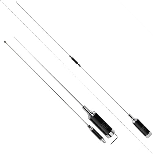 Miniatura 4 de UAYESOK SDN5B 6dBi GMRS Antena móvil Montaje NMO (462-467 MHZ) para BAOFENG BTECH Midland Retevis QYT GMRS Radios HT Escáner Motorola Repetidor