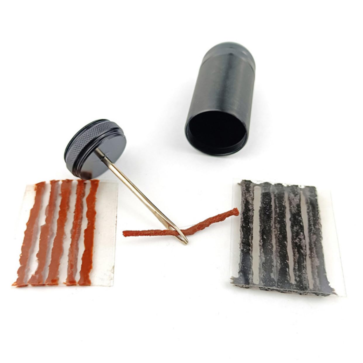 JOINPAYA 1 Set Professional Tire Repair Kit Bike Tire Patch Kit Plugs for Puncture Repair