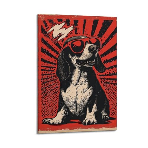 Funny Drog 1 poster mural esthétique toile vintage 50x75 cm décoration salon et chambre adulte