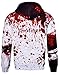 RAISEVERN Hoodies for Men Halloween I'm Fine Fleece Graphics Sweatshirts Pullover Blood Stains Novelty Hoody Cool Funny Hooded with Pocket