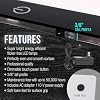 US Art Supply Lightmaster Giant 45-1/4 Diagonal (A1) 26 3/4 x 36 3/4 LED Lightbox Board- 12-Volt Super-Bright Ultra-Thin 3/8 Profile Light Box Pad with 110V AC Power Adapter & Dimmable LED Lamps