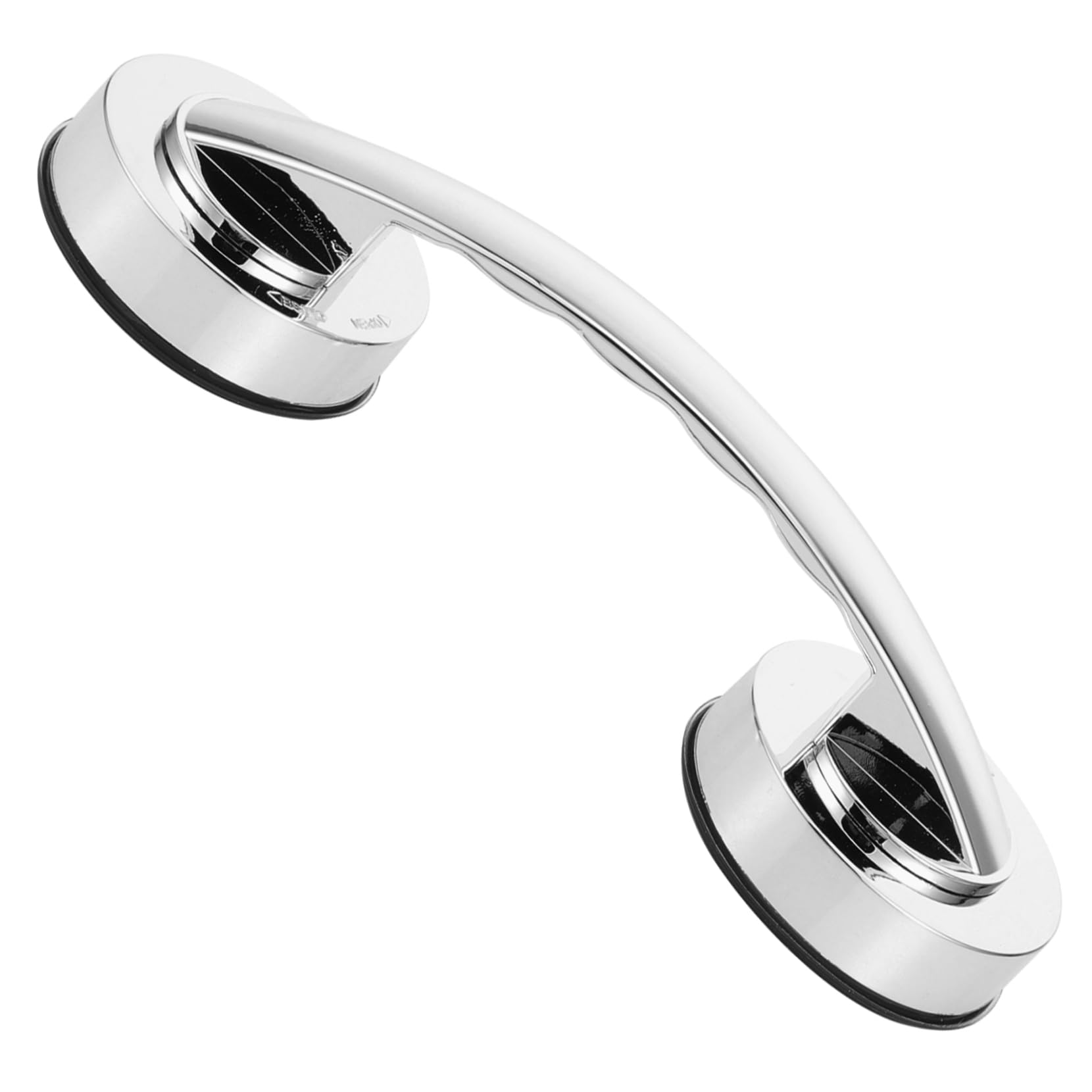 Cabilock Suction Plastic Grab Bar Bathroom Shower Handle Easy Installation Smooth Surfaces Portable Support for Elderly and Disabled for Home Hotel Office Use